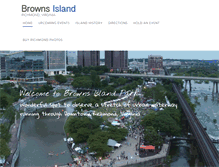 Tablet Screenshot of brownsisland.com
